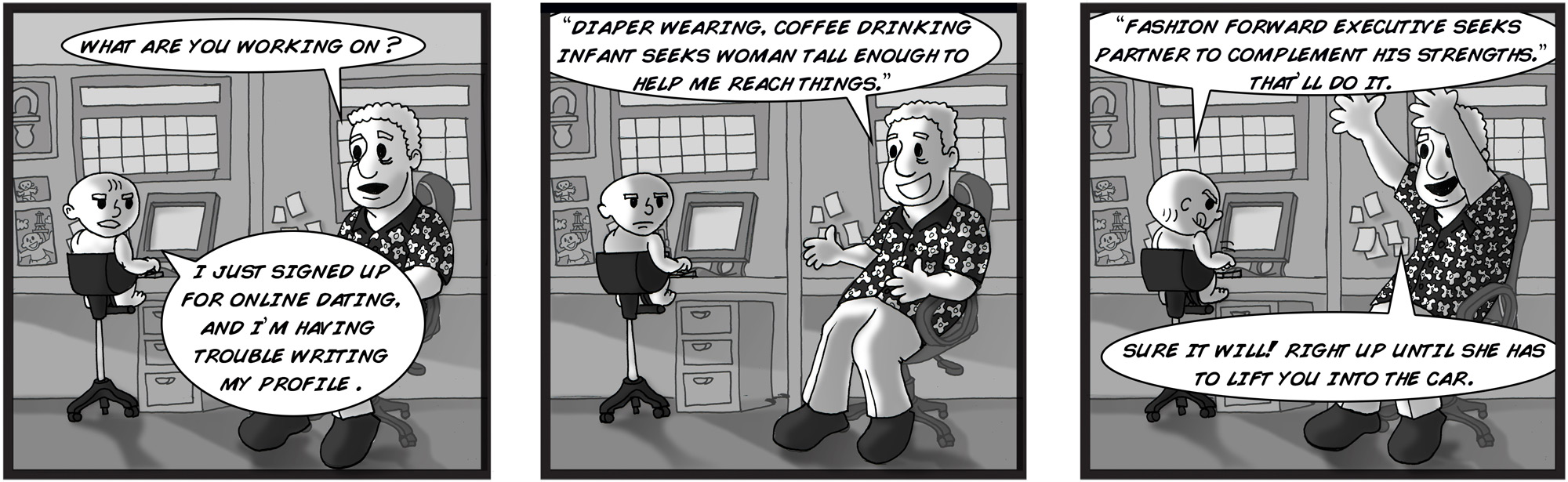 Jeff Havens funny business comic